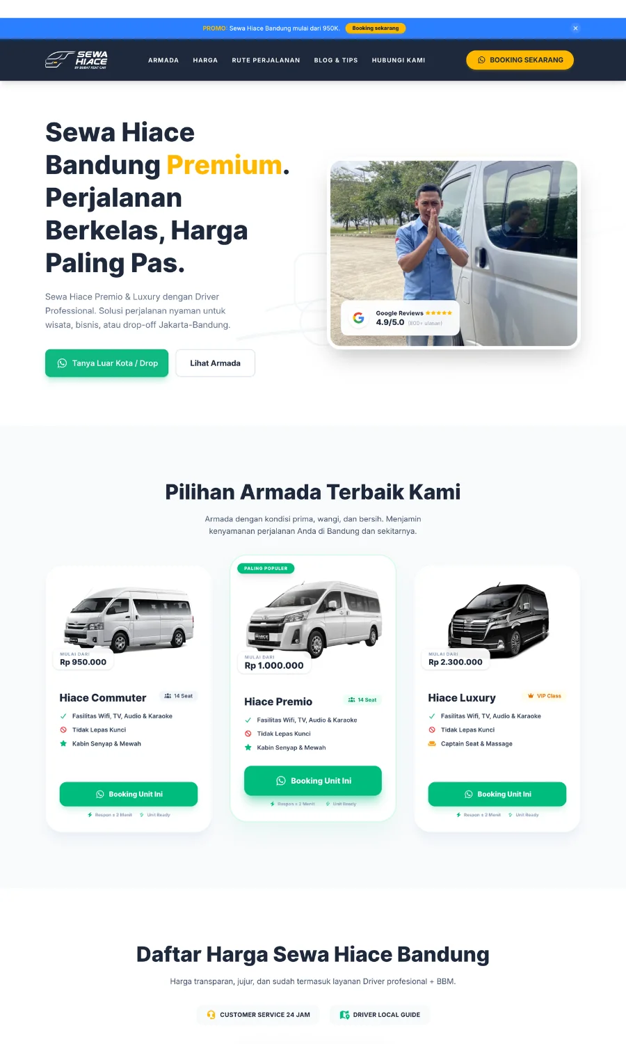 Proyek Web Premium Fokus Konversi